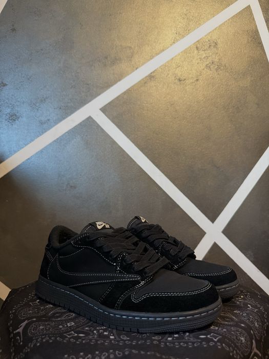 Jordan 1 Travis Scott Black Phantom