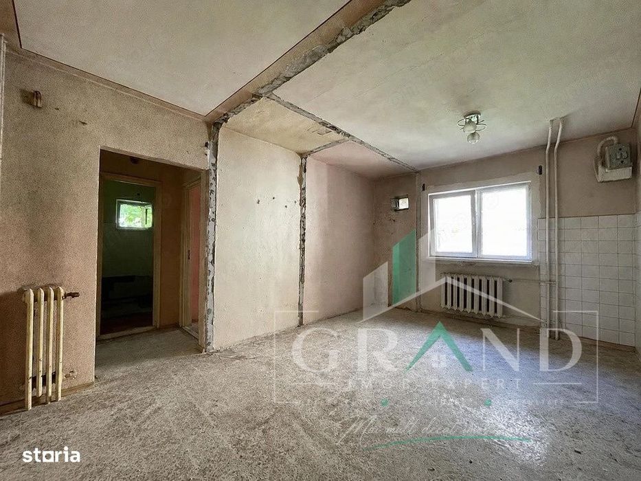 Apartament 2 camere, renovabil, zona Bucuresti, Marasti — fotografia 1