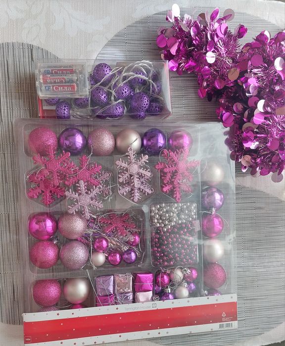 Продам набор ёлочных игрушек в отличном состоянии