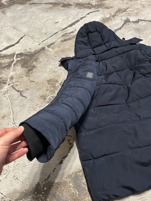 Geaca Tom Tailor Premium M – lunga, calduroasa, gluga detasabila