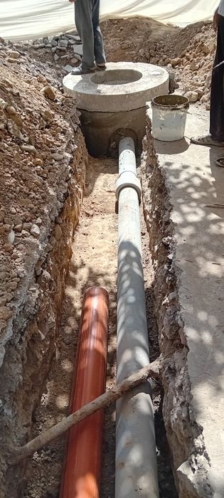 САНТЕХНИК. Копаем траншеи, Колодес яма. Канализация водопровод, копать