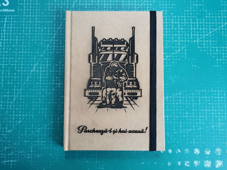 Agenda personalizata Cadou Sofer Camion