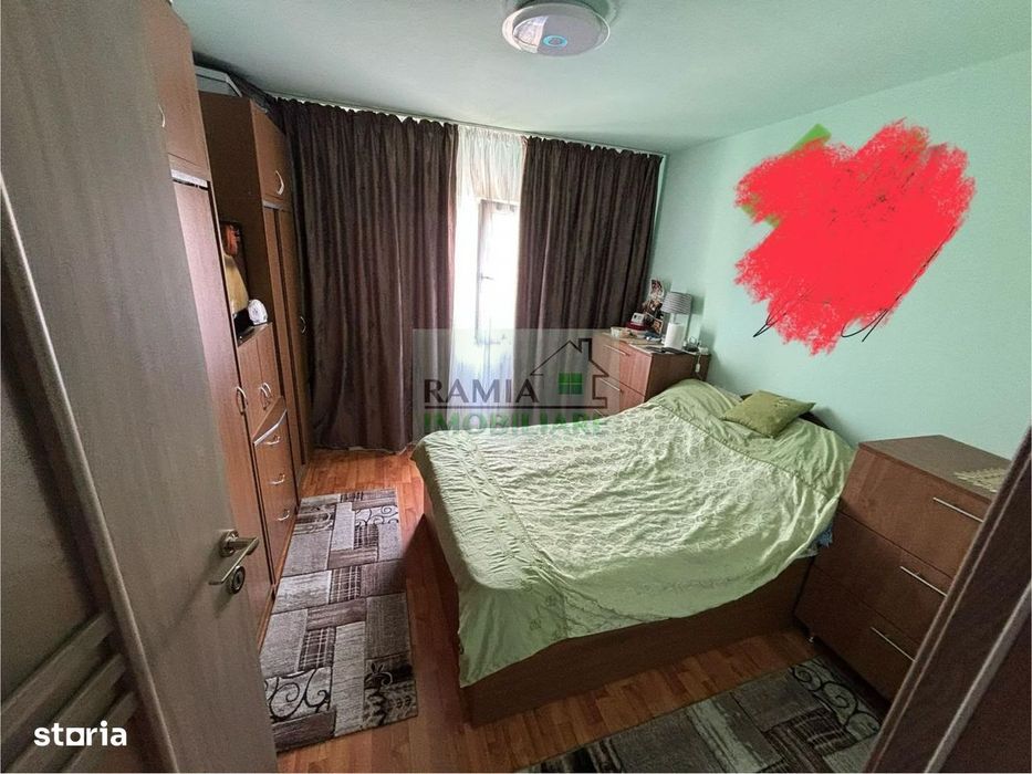 Apartament 3 camere decomandat, 67 mp, 2 băi, Balcon, beci