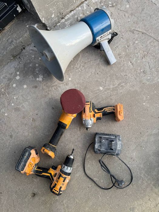 Ingco instrumentlari balgarka shrupovert vintavert ishlatilgan holatda