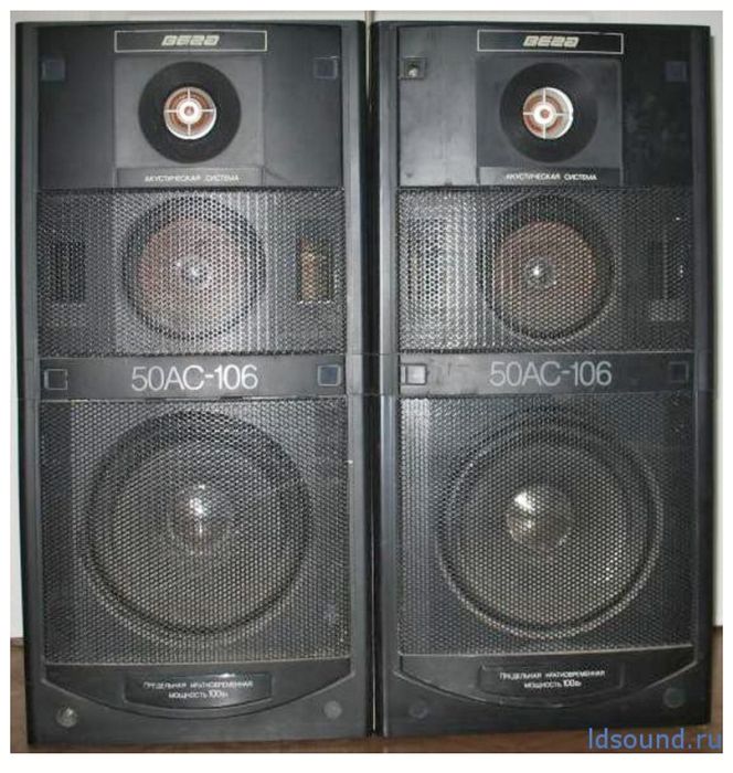 Акустичские колонки 50ас-106