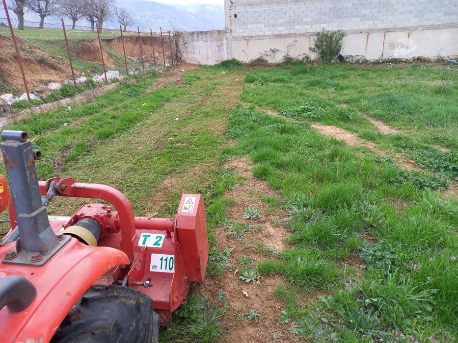 Мулчер. Почистване на терени . Багер