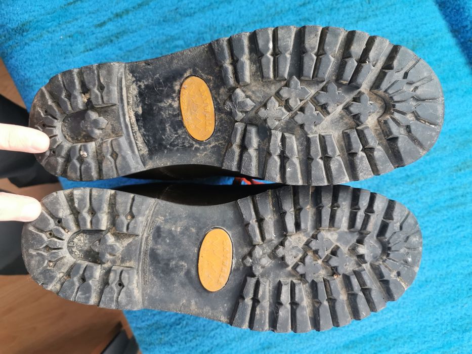 Ghete vintage Falken 43 piele