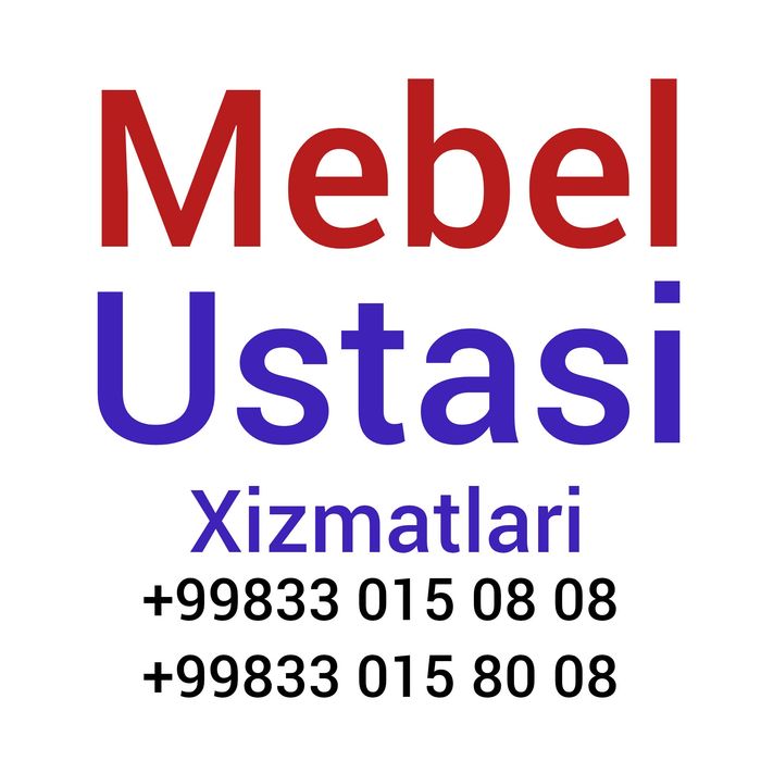 Mebel usto xizmati ( barchasi )