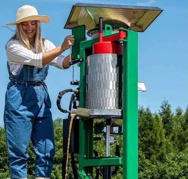 Zdrobitor cu Presa pentru suc de fructe si legume - Utilaj 2in1