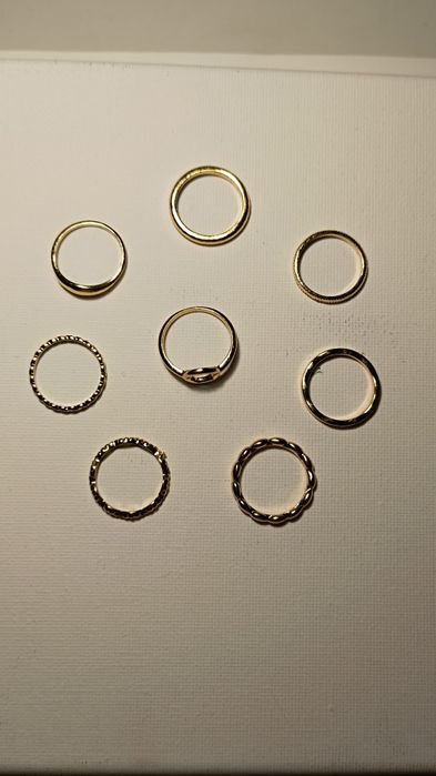 Чисто нови НЕ използвани златни пръстени