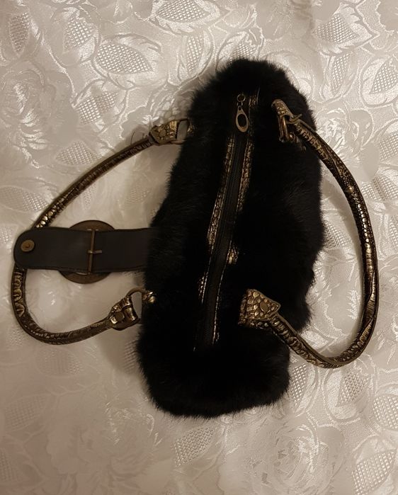 Poșeta fete imblănită