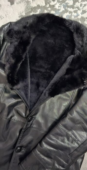 Мужская натуральная дублёнка