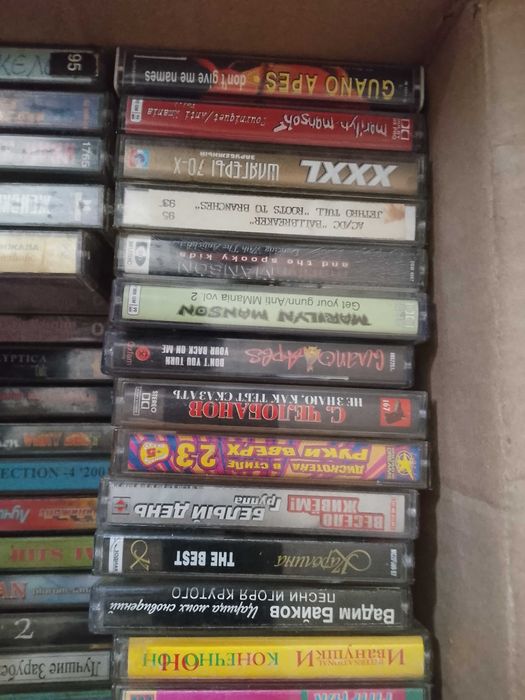 компакт кассеты разные