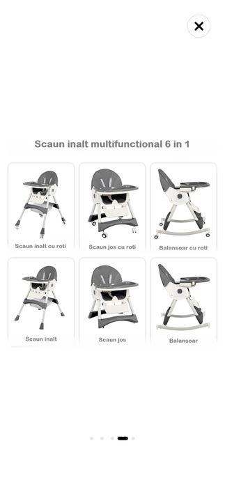 Scaun cu masuta 6 luni - 4ani