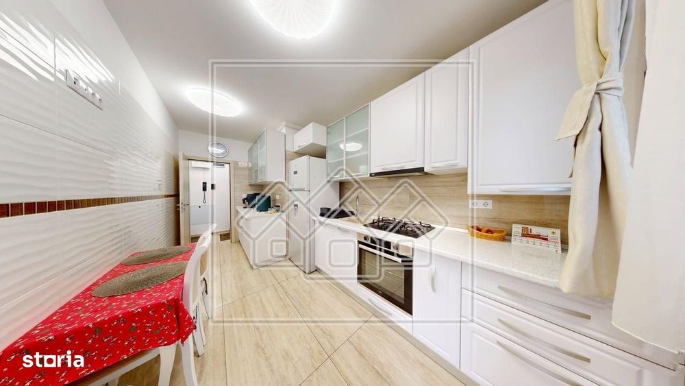 Ap. 3 camere, mobilat si utilat modern, cartier Kogalniceanu