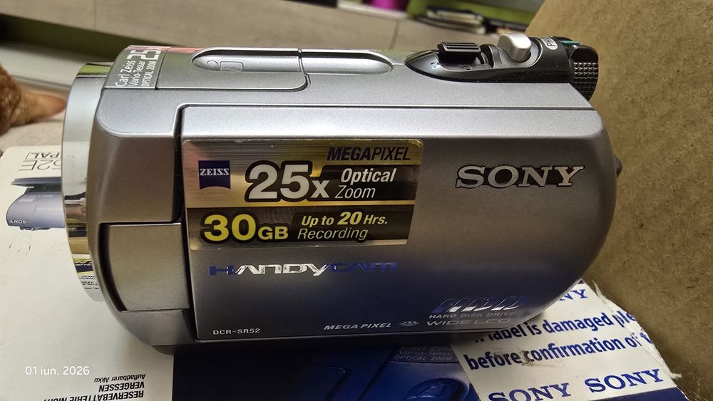 Camera video Sony DCR-SR52E PAL