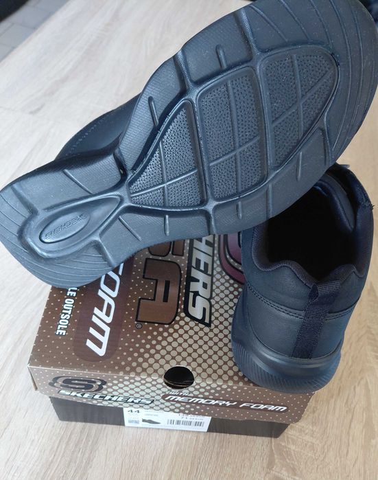 Нови мъжки обувки skechers от естествена кожа