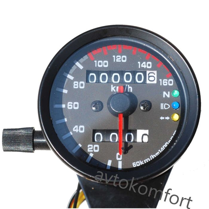 Универален Километраж Скоростомер За Мотоциклет Мотор АТВ С Код МО 854