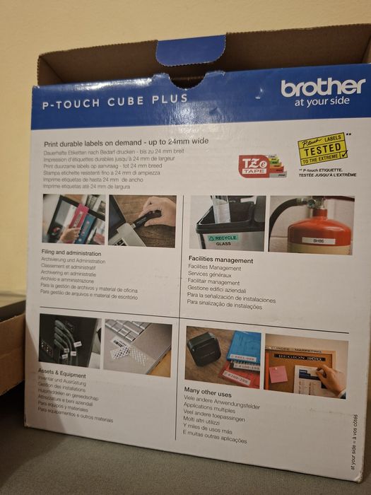 Принтер за етикети Brother P-Touch Cube Plus PT-P710BT