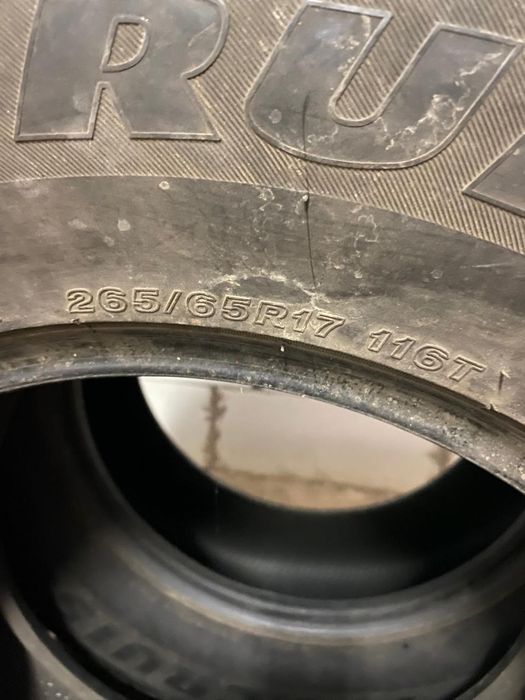 Продам зимние шины 265/65/r17