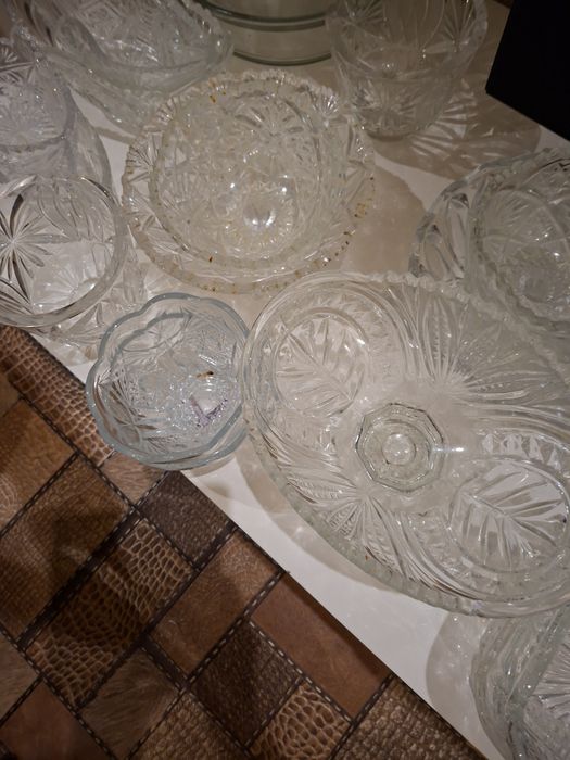 Посуда. Хрустальные вазы