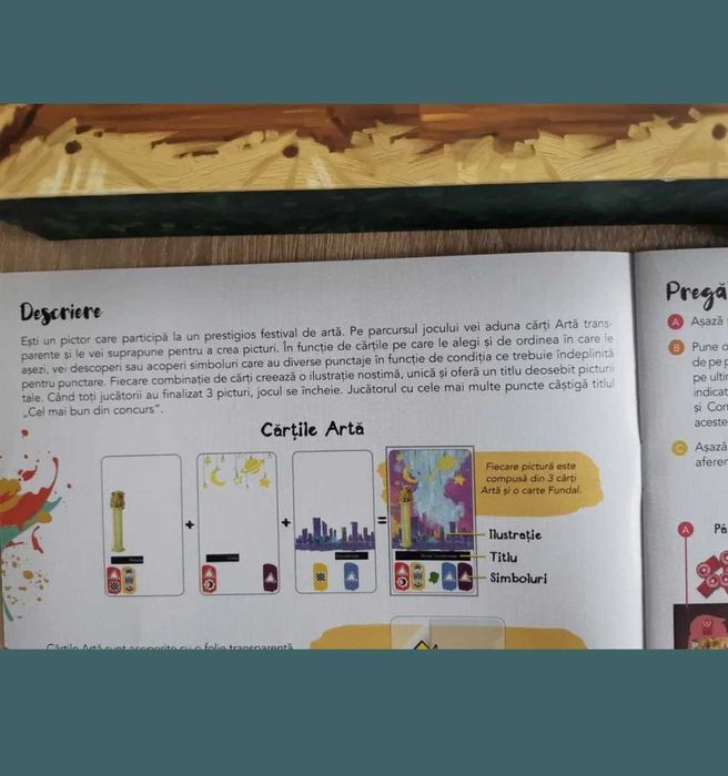 CANVAS joc se societate si pictura Nou