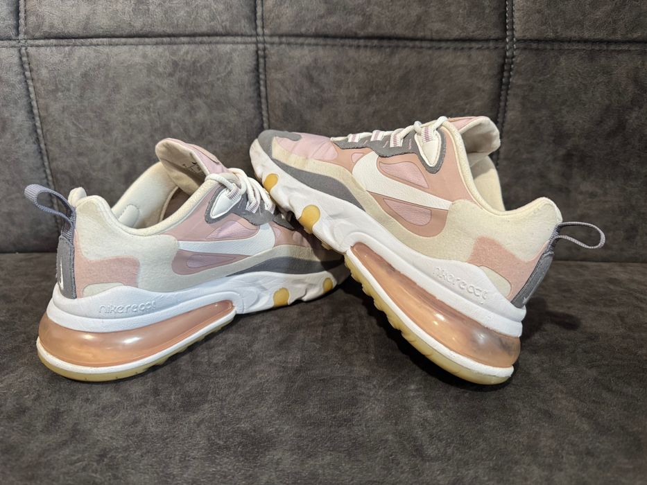 Nike Air Max 270 React Plum Chalk Stone Mauve.