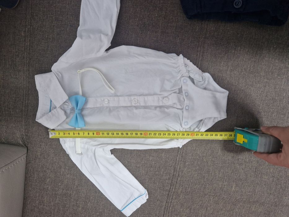 Costum botez Anne bebe baiat 3-6 luni