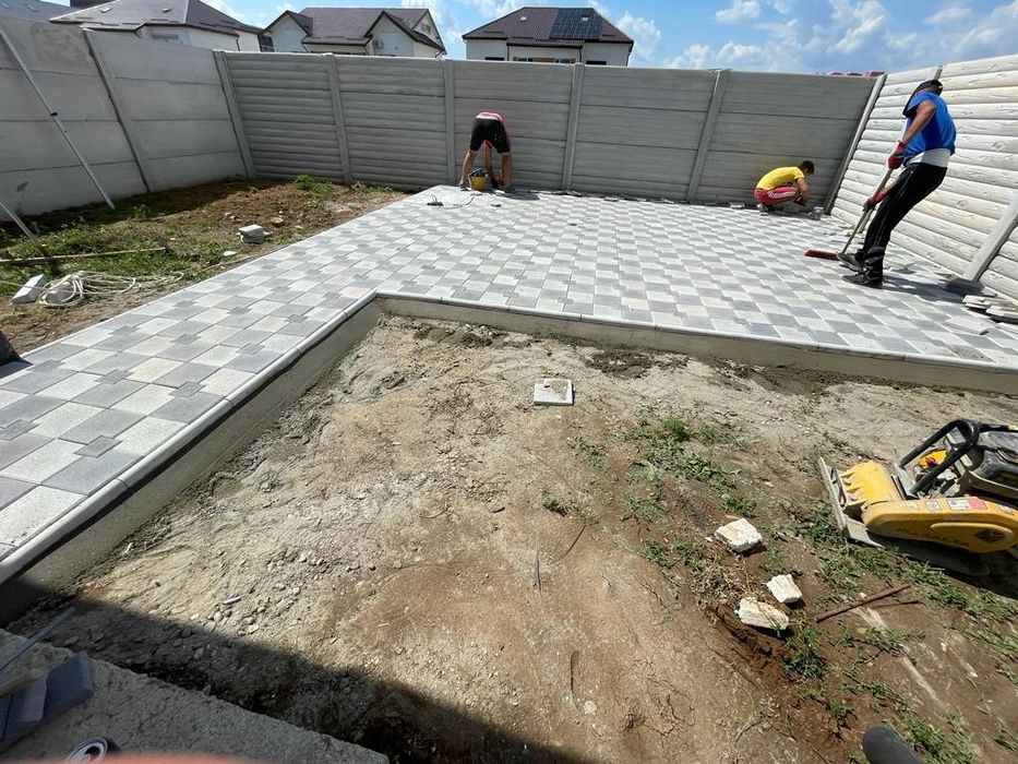 Producător Pavaj 3cm – Pachet Complet: Montaj + Materiale + Transport