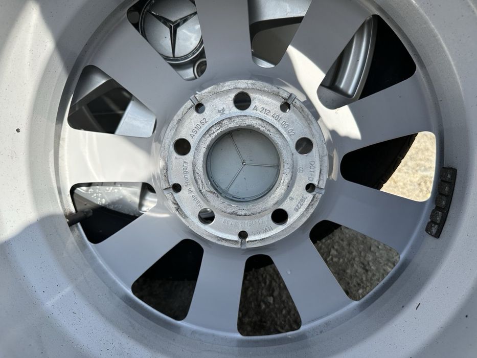 Джанти с гуми за е-клас