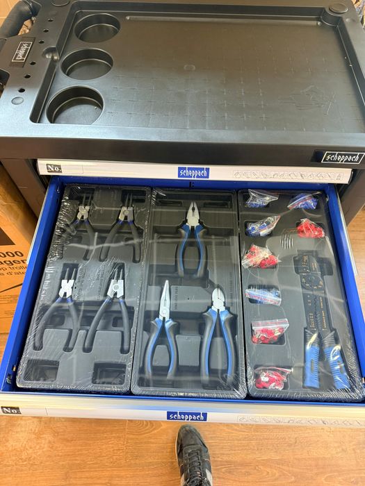 Dulap scule Scheppach TW1000, 263 piese, nou
