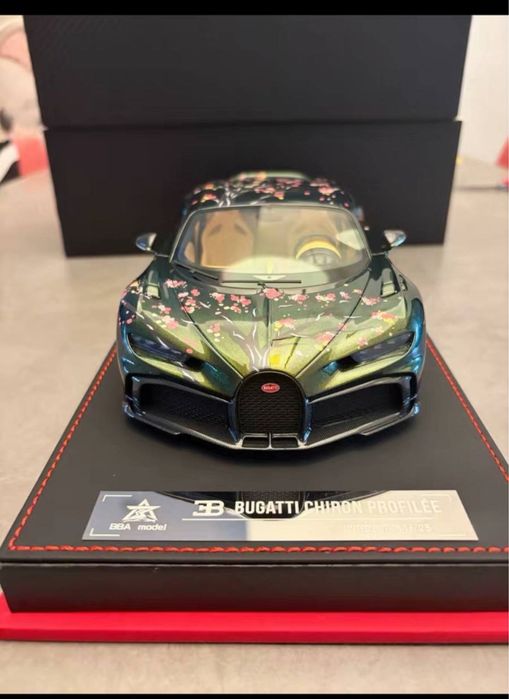 Bugatti chiron limited 25 штук в масштабе 1:18
