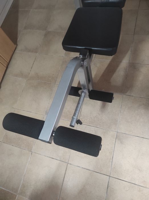 Лежанка Дъмбели Прав лост и тежести