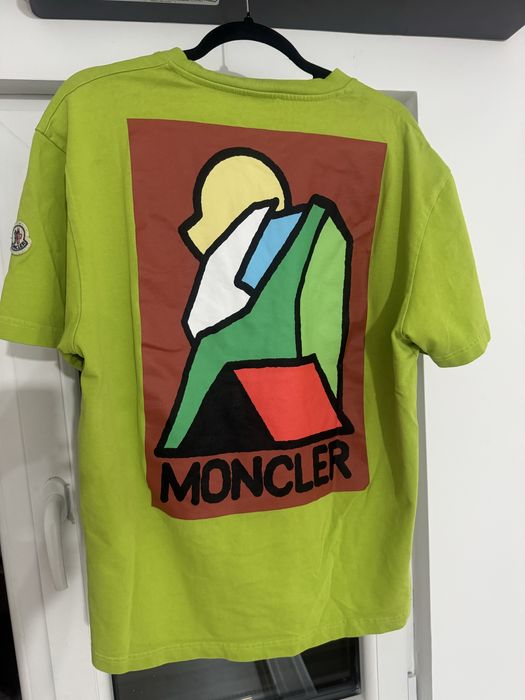 Tricou Moncler verde