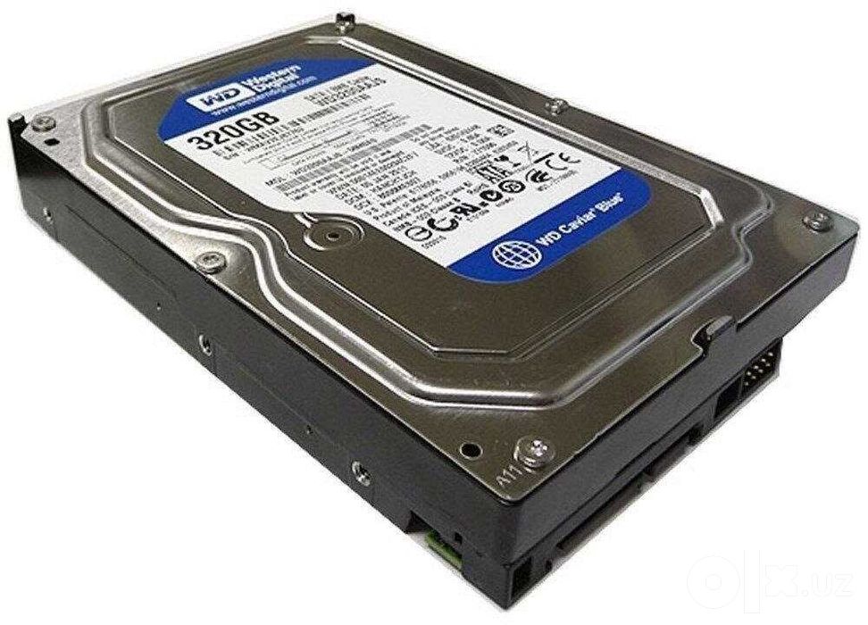 HDD qattiq disklar Western Digital (WD),250, 320, 500, 640, 750GB,1 TB