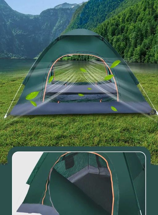 Палатка-трех вида по размеру 2, 3, 4 местный Доставка бесплатно