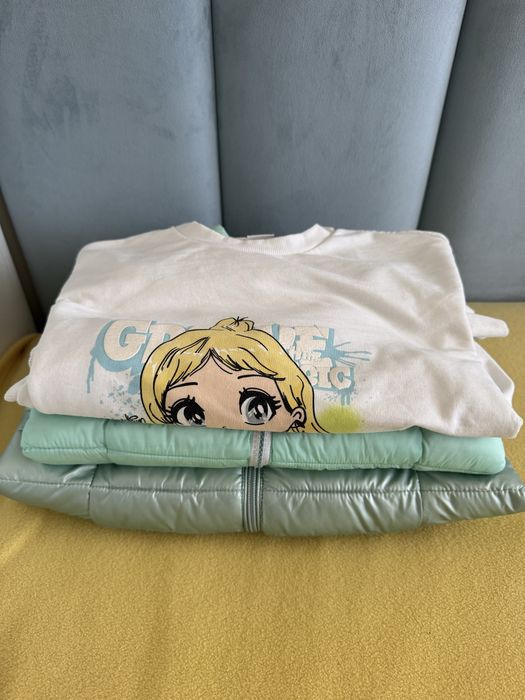 Преходно яке, зимно топло яке, елек, блуза 6г до 8г, 134р.