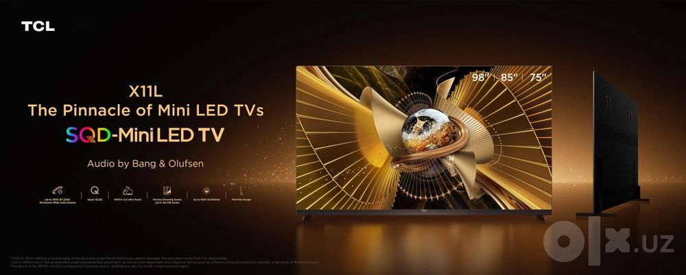 Флагманский Телевизор  TCL98X11L От официального дилера