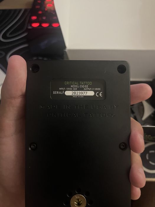 Critical tattoo CX2-G2