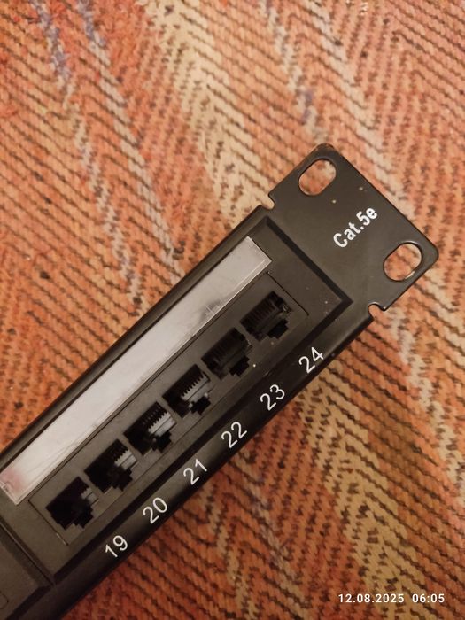 Патч панель Ship 24 порта