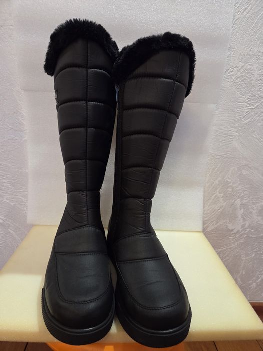Cizme înalte damă imblanite Pierre Cardin