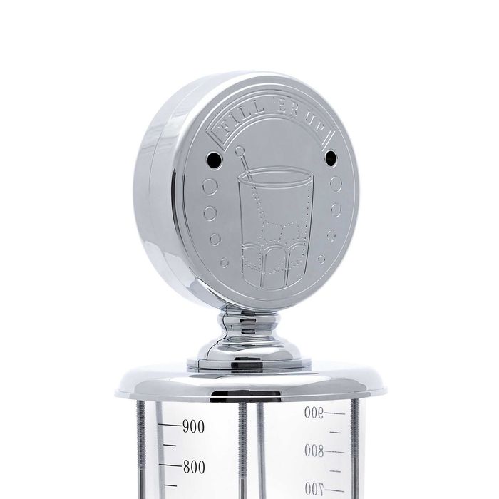 Dispenser bauturi in forma de pompa de benzina vintage 900ml 48x14cm