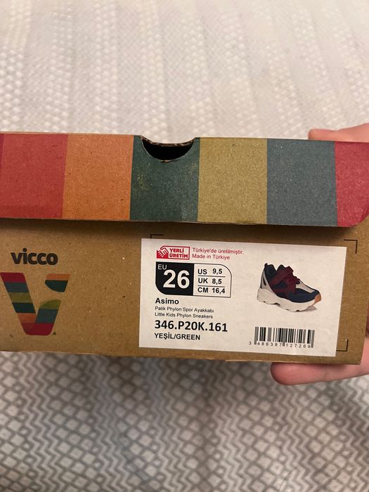 Vicco кроссовки 26 размер на мальчика