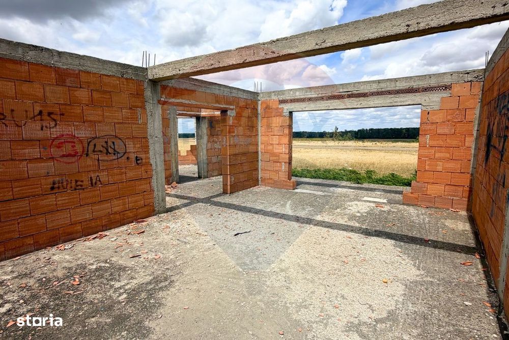 Teren generos cu două fronturi, Frumușeni – plus constructie noua