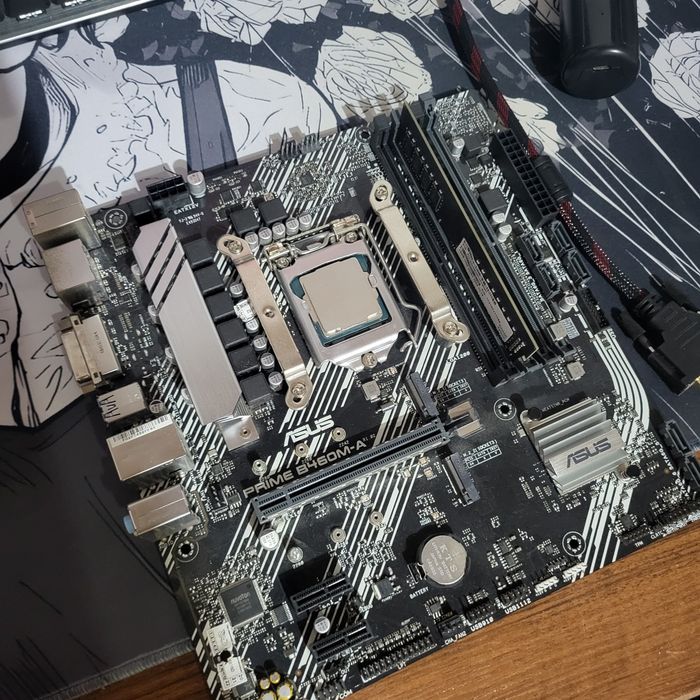 Комплект i5 10500 + 16gb ddr 4 + b460
