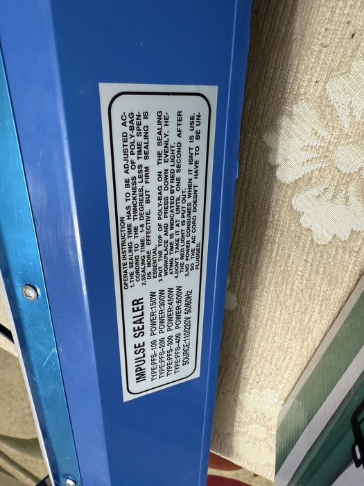 Продам запайщик PFS-300