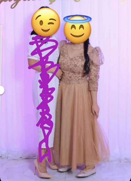 Платье вечернее пышное