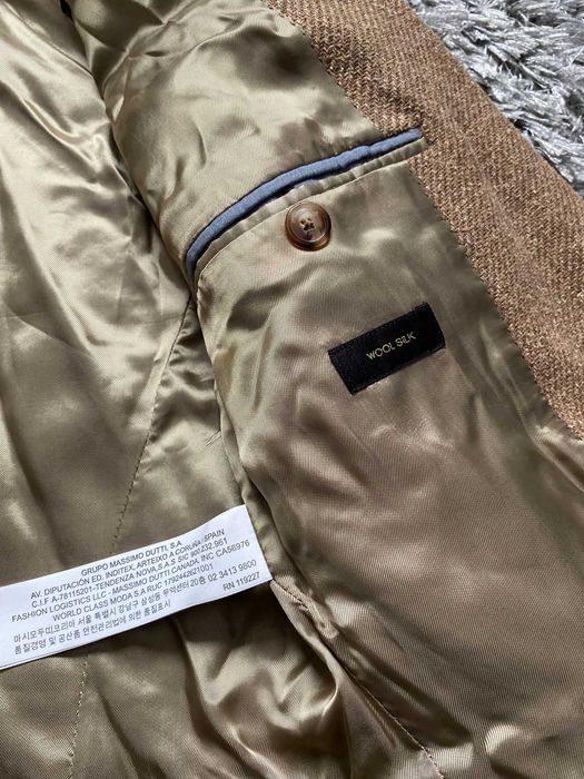 sacou barbatesc massimo dutti maro