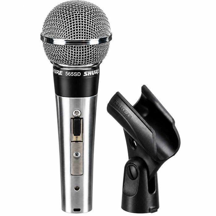 Microfon vocal SHURE 565SD – versiune actualizată a modelului SM58 cu întrerupător și impedanță comutabilă (BETA 58A)