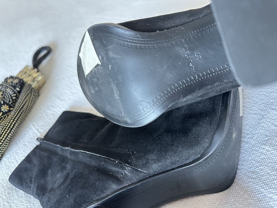 Botine 37 Mango - cizme pana la gleznă